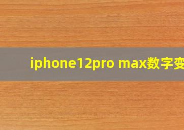 iphone12pro max数字变焦